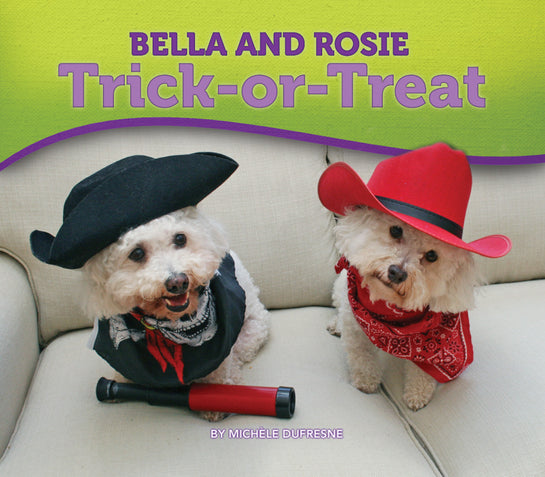 Bella and Rosie Trick-or-Treat