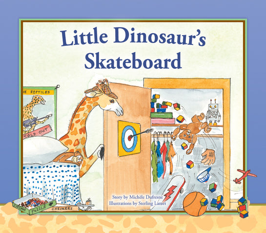 Little Dinosaur's Skateboard