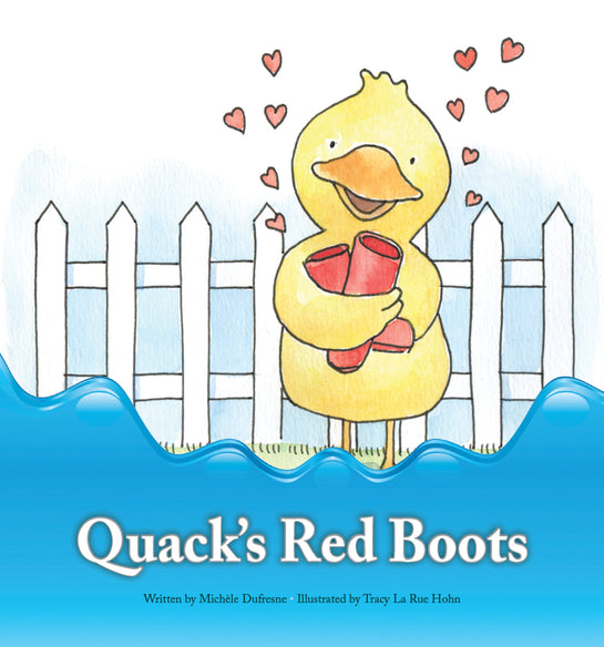 Quack's Red Boots