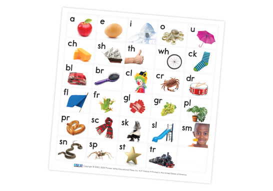 Digraph-Blend Card – Pioneer Valley Books
