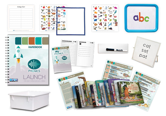 Phonics Launch Classroom Kit: Lifting Off Set 2