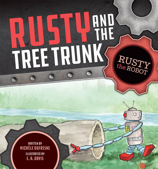 Rusty and the Tree Trunk