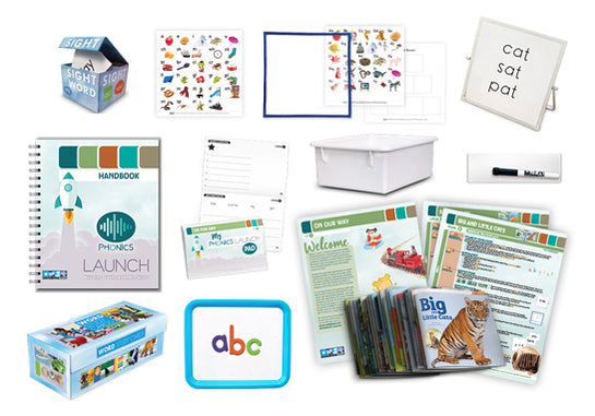 Phonics Launch Classroom Kit: On Our Way Set 1