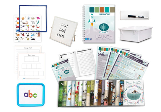 Phonics Launch Classroom Kit: Orbiting Set 1