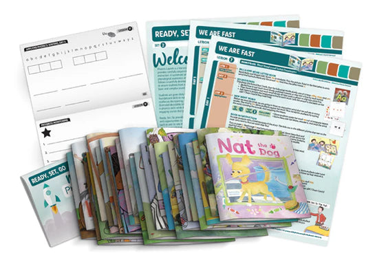 Phonics Storybooks Ready, Set, Go Set 2
