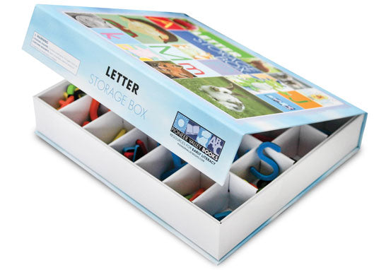 Storage Box for Magnetic Letters – Pioneer Valley Books