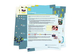 Literacy Footprints Book Closet Lesson Plans, Level A (Set One)