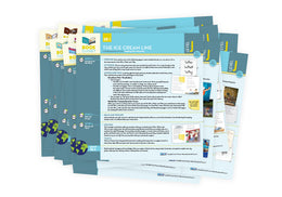 Literacy Footprints Book Closet Lesson Plans, Level J (Set One)