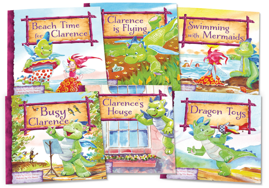 Clarence the Dragon Set 2 Lap Books