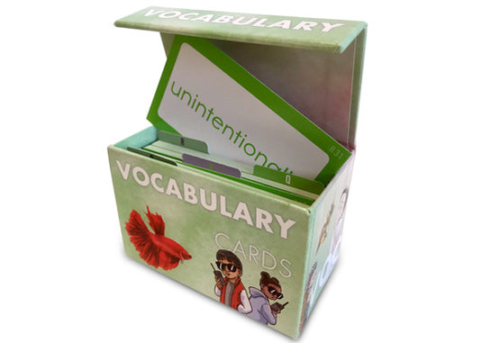 Literacy Footprints Vocabulary Box Set for Fourth Grade