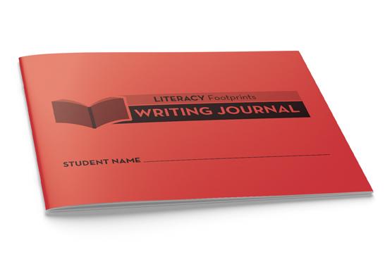 Literacy Footprints Intervention Partner Writing Journal (Early) – Pioneer  Valley Books