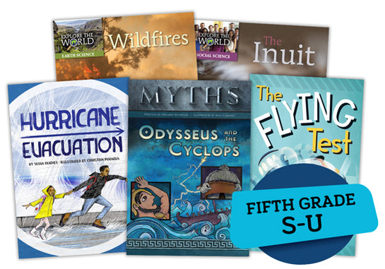Single Book Bundle for Fifth/Sixth Grade, Set 1, Levels S-U