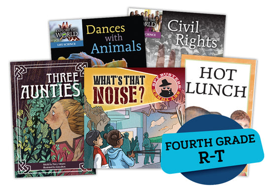 Single Book Bundle for Fourth Grade, Set 2, Levels R-T