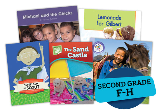 Single Book Bundle for Second Grade, Set 1, Levels F-H