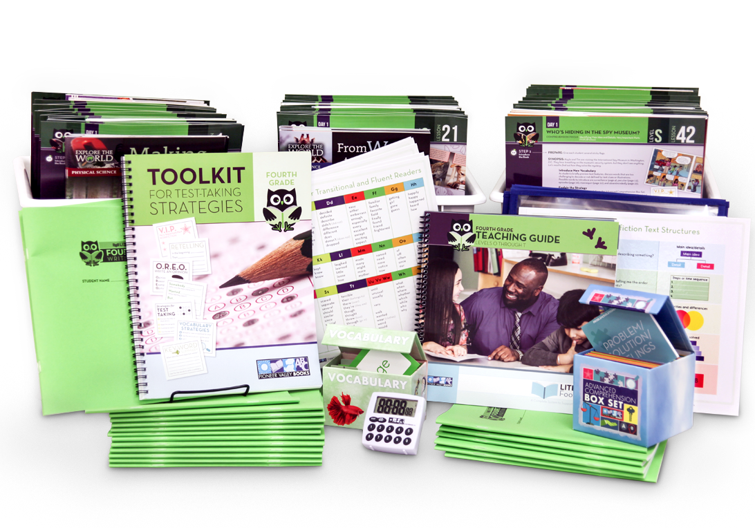 Literacy Footprints Fourth Grade Kit – Pioneer Valley Books